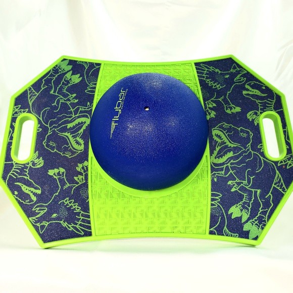 Flybar Pogo Ball for Kids Jump Trick Bounce Board with Strong Grip Deck - Picture 2 of 7